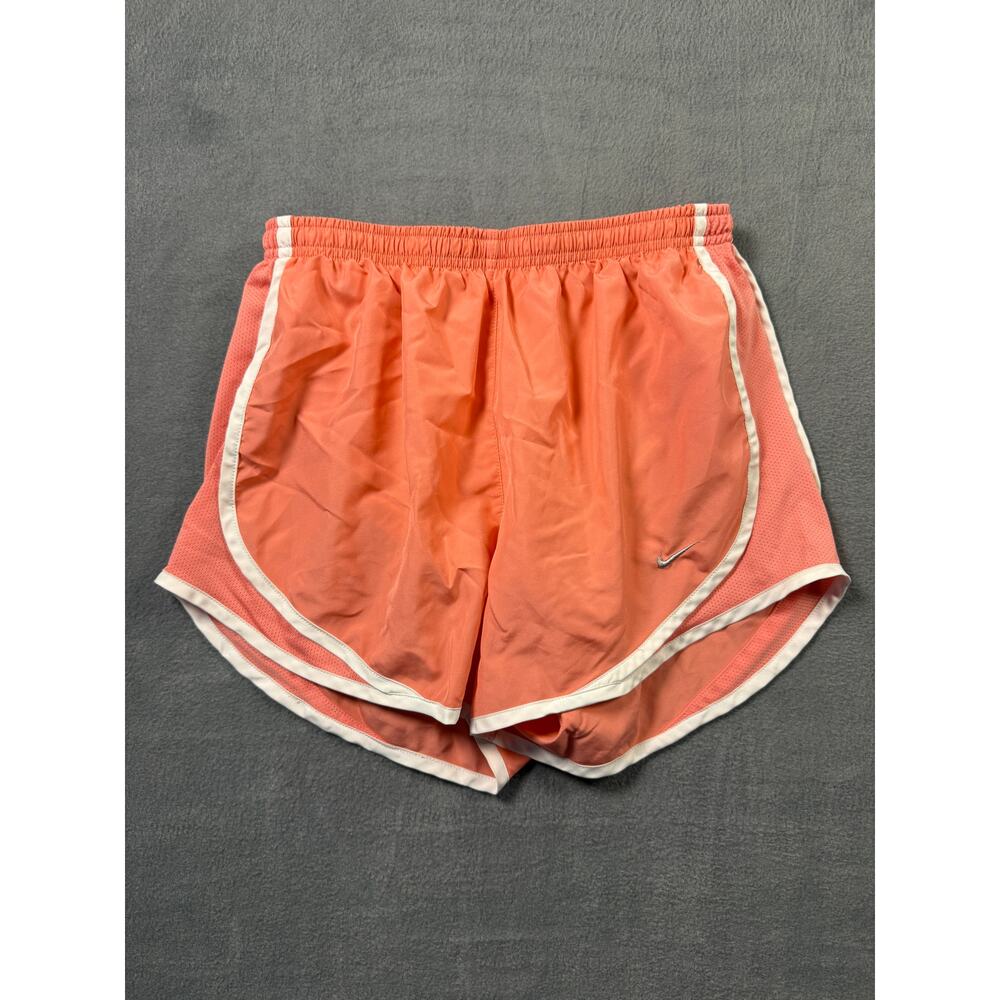 Nike Tempo Shorts Women's Size Small Coral Salmon w/ Liner Running Workout Small